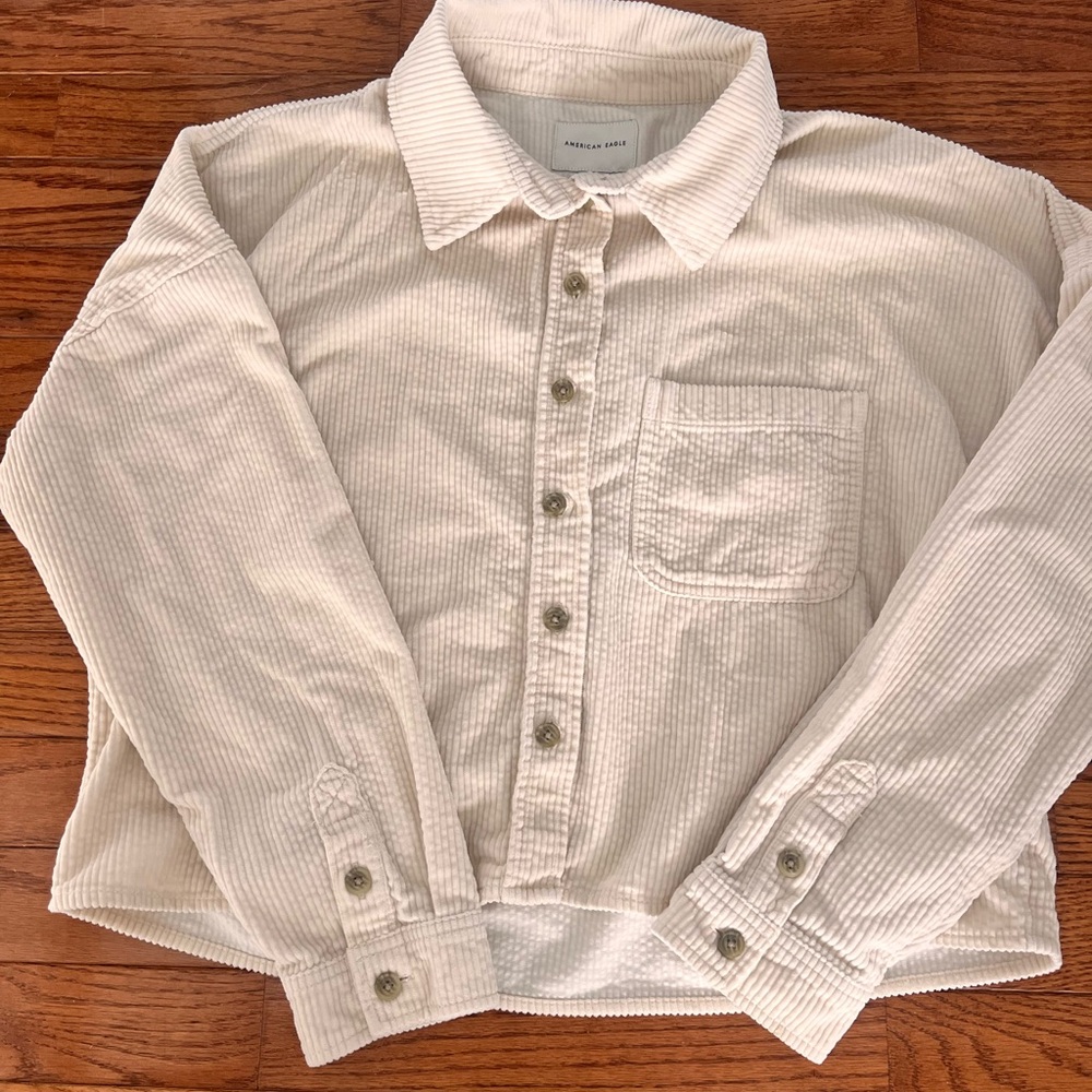 American Eagle Corduroy Shirt xs